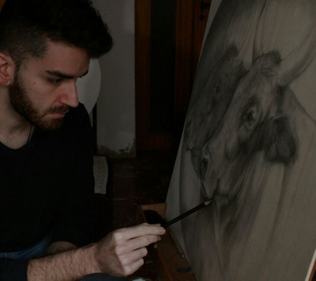 La revista italiana ISKULTONE destaca la obra sobre Cerdeña del joven artista de San Javier, Andrés M. García - 2, Foto 2