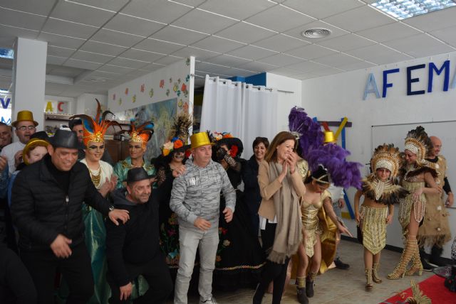 Los personajes del Carnaval 2019 visitan Afemac - 2, Foto 2