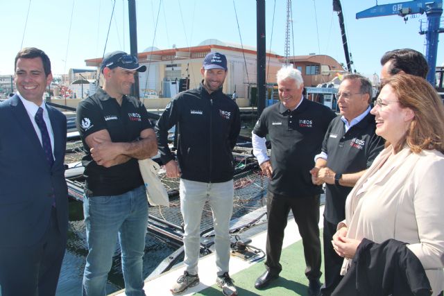 San Pedro del Pinatar acoge al equipo Ineos UK que prepara en el Mar Menor su participación en la Copa América de vela - 2, Foto 2