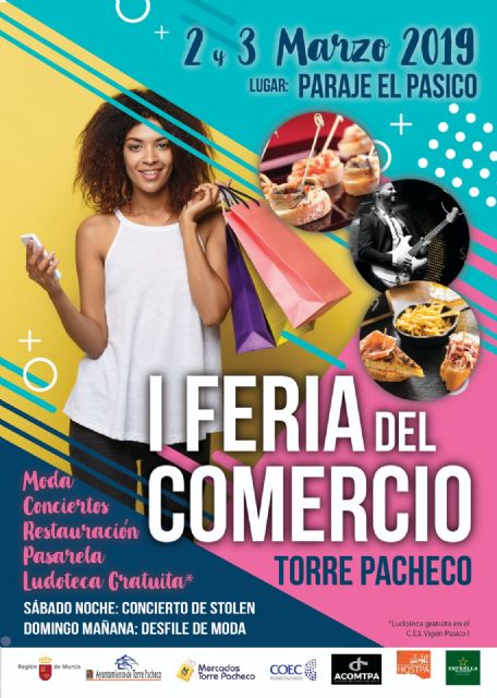 Este fin de semana llega la I Feria del Comercio a Torre Pacheco - 3, Foto 3