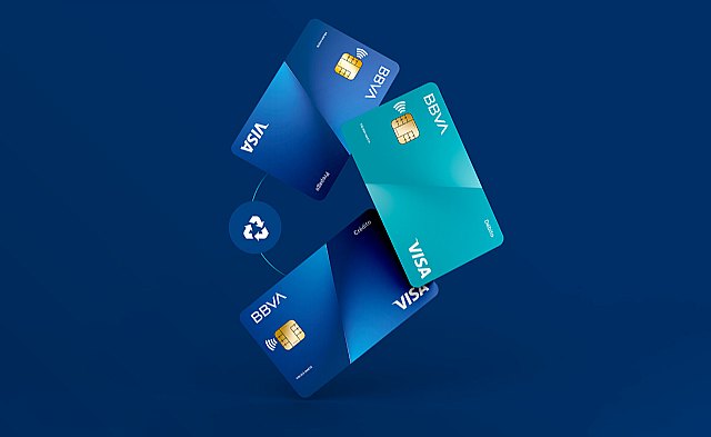 BBVA lanza en España la primera tarjeta de plástico reciclado - 1, Foto 1