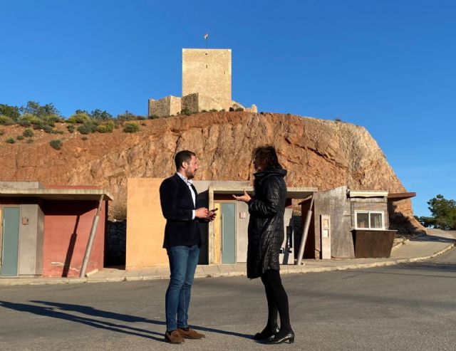 El Ayuntamiento de Lorca abrirá al público los aseos ubicados en el parking de Los Pilones, a los pies del castillo - 1, Foto 1