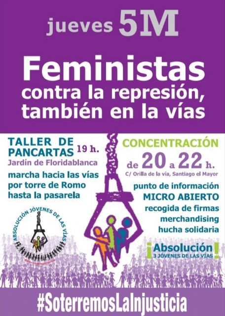 Acciones y actividades programadas en torno al 8M por el Movimiento Feminista de Murcia - 5, Foto 5