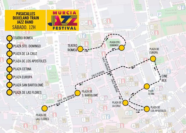El Murcia Jazz Festival arranca este fin de semana con un pasacalles a cargo de la Dixieland Train Jazz Band - 3, Foto 3