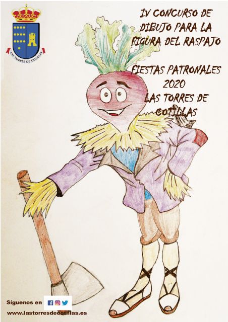 El concurso de dibujo del Raspajo de las fiestas 2020, en su recta final - 1, Foto 1