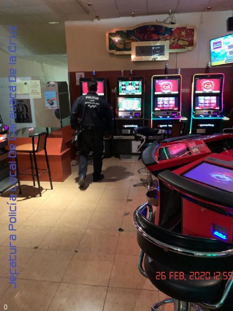 La Policía Local de Caravaca realiza una campaña de inspección y control en salas de juego y apuestas - 2, Foto 2