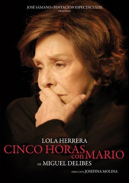 Lola Herrera protagoniza CINCO HORAS CON MARIO el sábado 29 de febrero en el Teatro Villa de Molina - 1, Foto 1