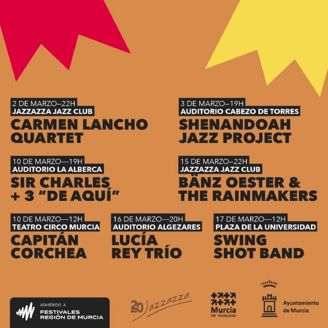 La banda Shenandoah Jazz Project presenta su nuevo disco este domingo en el Festival de Jazz de Murcia - 1, Foto 1