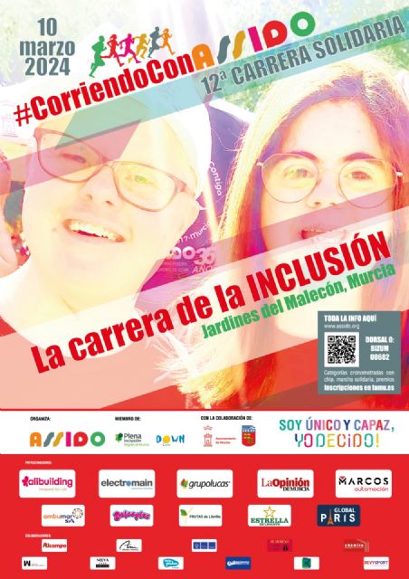 Únete a la carrera por la inclusión de ASSIDO el 10 de marzo en el Malecón - 1, Foto 1