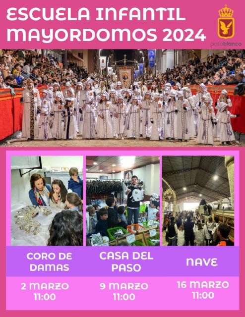 Comienza la Escuela Infantil de Mayordomos del Paso Blanco - 1, Foto 1