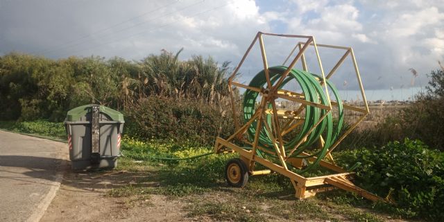 Avanzan los trabajos para soterrar la línea eléctrica que atraviesa las Salinas de Marchamalo - 2, Foto 2
