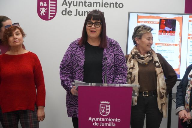 El Ayuntamiento de Jumilla presenta una programación variada para conmemorar el 8M - 3, Foto 3