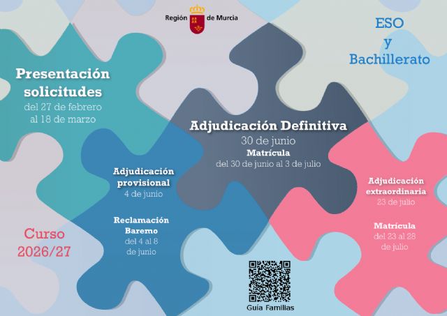 Comienza el plazo de admisión del próximo curso para alumnos de Infantil, Secundaria y Bachillerato - 2, Foto 2