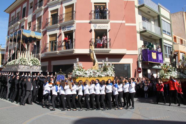 Puerto Lumbreras culmina su Semana Santa 2016 con la procesión del Encuentro - 2, Foto 2