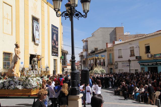 Puerto Lumbreras culmina su Semana Santa 2016 con la procesión del Encuentro - 3, Foto 3