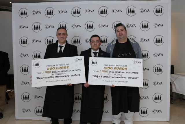 Julio Tauste, Miguel Ángel Garri y Guillermo Llopis representarán a Valencia y Murcia en el concurso 'Mejor Sumiller Internacional en Cava' - 1, Foto 1