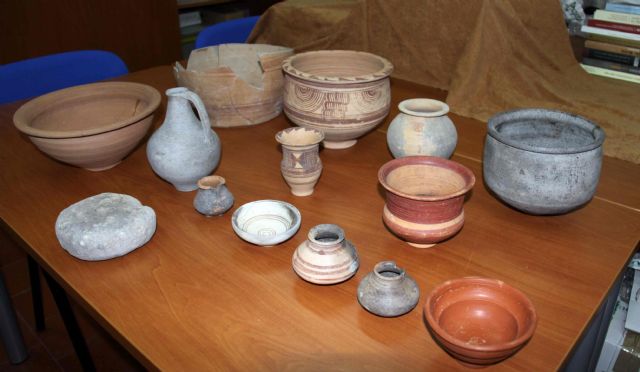 El Museo Arqueológico 'La Soledad' de Caravaca recupera cerca de 20 piezas ibéricas que fueron robadas en 2014 - 1, Foto 1
