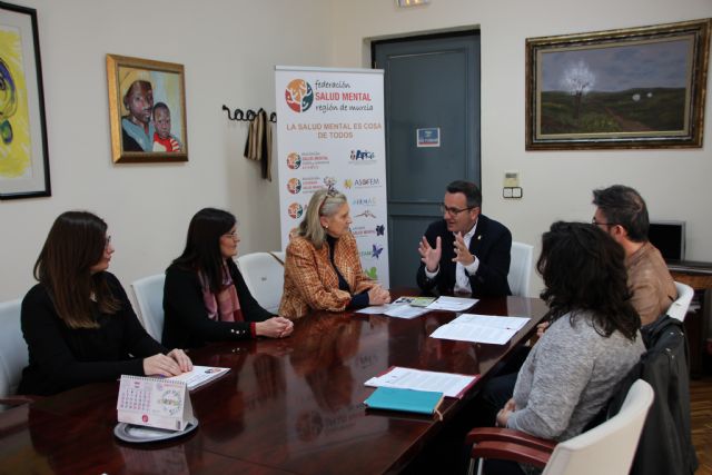 El Ayuntamiento de Alhama y la Federacin de Salud Mental Regin de Murcia firman un convenio por el empleo, Foto 4