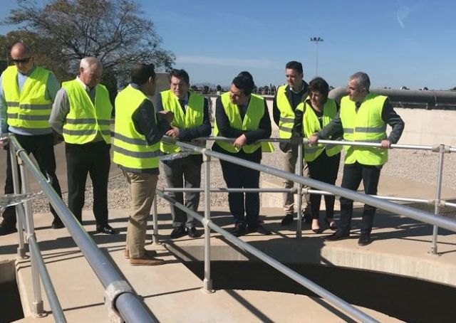 La depuradora de San Javier pone 3,5 hectómetros cúbicos a disposición de los regantes - 1, Foto 1