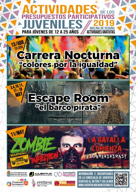 El Ayuntamiento de Molina de Segura pone en marcha las actividades de los Presupuestos Participativos Juveniles 2019 - 1, Foto 1