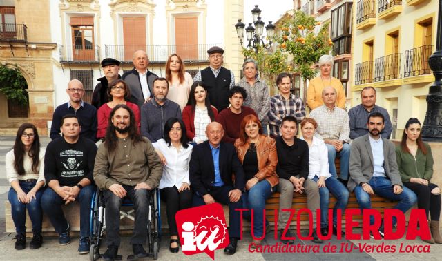IU presenta para las municipales una candidatura que es fiel reflejo de la sociedad lorquina - 2, Foto 2