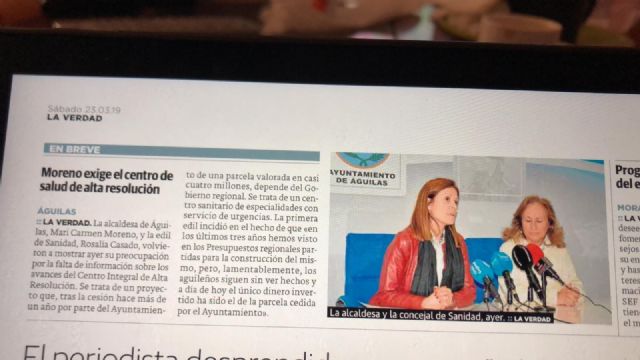 Ciudadanos Águilas exigimos a la alcaldesa que cese en la manipulación y uso electoralista de la mesa de seguimiento - 2, Foto 2