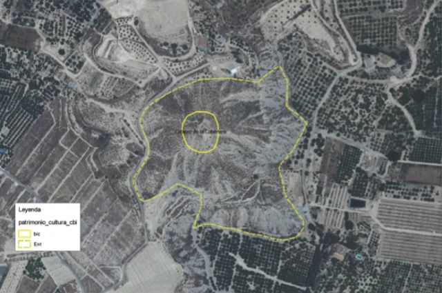 SELLADO del B.I.C. del CABEZO DE LA COBERTERA (Abarán/Blanca): - 2, Foto 2