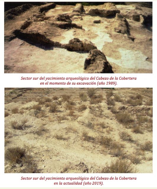 SELLADO del B.I.C. del CABEZO DE LA COBERTERA (Abarán/Blanca): - 3, Foto 3