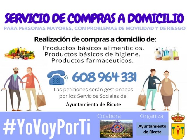 Servicio de compras a domicilio en Ricote - 1, Foto 1
