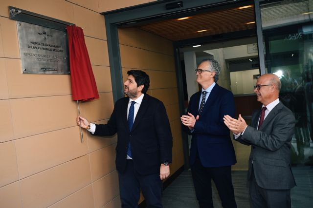 López Miras inaugura la ampliación del Morales Meseguer con mejoras en la atención médica oncológica y hematológica - 1, Foto 1