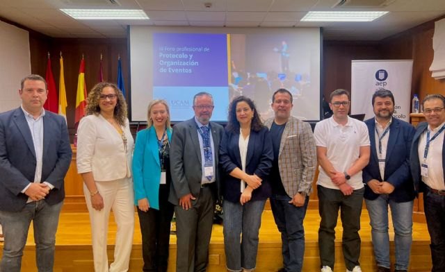 Alta participación y gran nivel en las ponencias de III Foro Profesional de Protocolo y Organización de Eventos de la Región de Murcia promovido por AEP y UCAM - 1, Foto 1