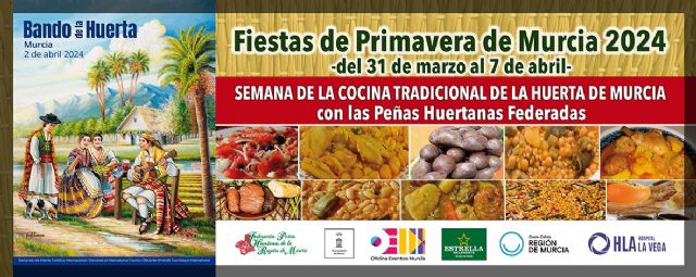 Las Peñas Huertanas promocionan la cocina tradicional de la huerta durante las Fiestas de Primavera 2024 - 1, Foto 1