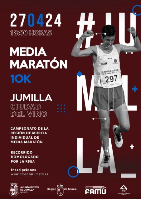 Jumilla, a un mes de decidir los títulos regionales individuales de media maratón 2024 - 1, Foto 1