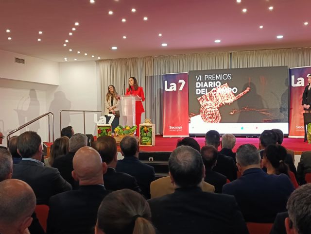 Sara Rubira reivindica el sector agroalimentario regional en la entrega de premios 'Diario del Campo' que organiza La7 - 3, Foto 3