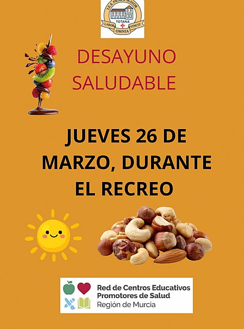 Educación para la Salud en acción: el IES Prado Mayor celebra una jornada de desayuno saludable, Foto 2