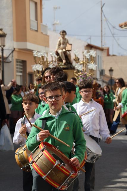 Los más pequeños protagonizan el inicio de la Semana Santa con el traslado del San Juan - 2, Foto 2
