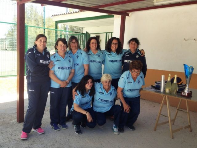 El equipo femenino de petanca de Puerto de Mazarrón se proclama campeón regional - 1, Foto 1