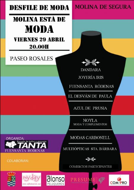 El desfile MOLINA ESTÁ DE MODA se celebra el viernes 29 de abril en el Paseo Rosales - 1, Foto 1
