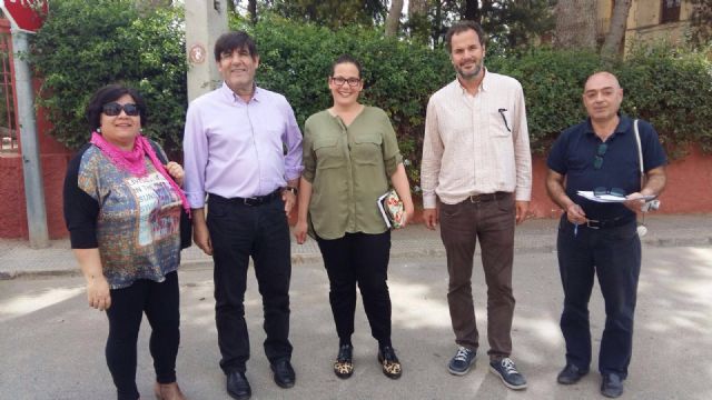 El concejal de Seguridad analiza la reordenación del tráfico en Pozo Estrecho y la mejora de la señalización - 3, Foto 3