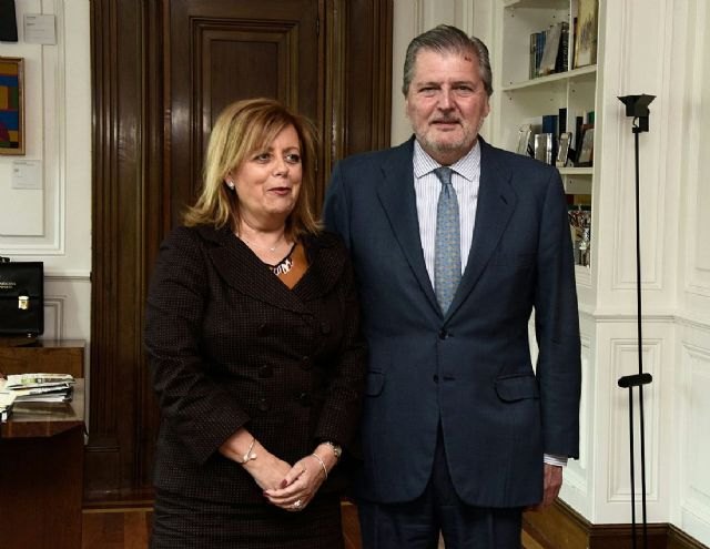Sánchez-Mora informa al ministro de los avances para el pacto regional por la educación - 1, Foto 1