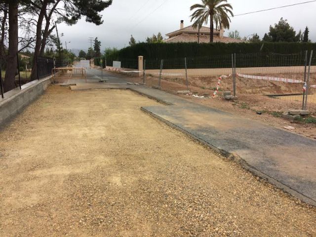 The last phase of the repair work on the C-7 road of La Huerta at the height of the urban area, Foto 3