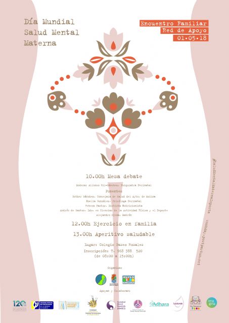 Molina de Segura celebra el martes 1 de mayo el primer Encuentro Nacional Familiar Red de Apoyo con motivo del Día Mundial de la Salud Mental Materna - 1, Foto 1