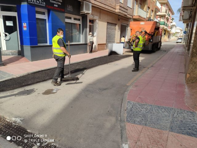Comienza la segunda fase del plan de parcheado en las calles de Los Alcázares - 3, Foto 3