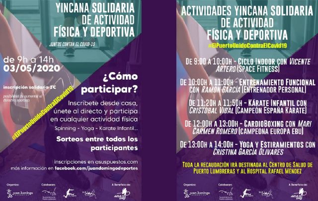 Puerto Lumbreras organiza el próximo domingo una yincana solidaria online para recaudar fondos para material sanitario para la lucha contra el COVID-19 - 4, Foto 4