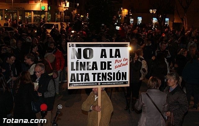 La Plataforma en contra de la línea de alta tensión Aledo-Totana anuncia su disolución, Foto 1