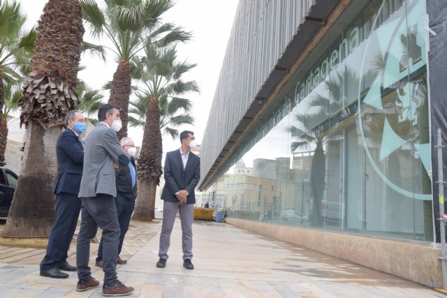 El director general de Universidades visita las obras de construcción de nuevos despachos en el CIM - 1, Foto 1