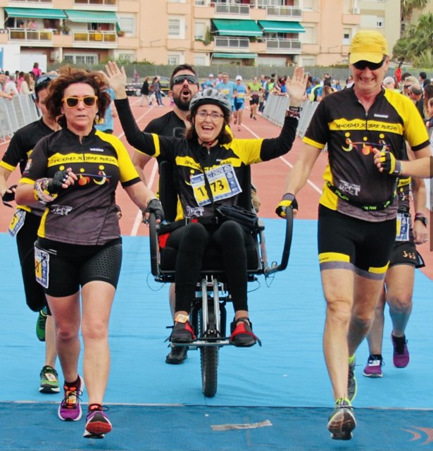 Cieza colabora con Zancadas sobre ruedas para la realización de una ruta inclusiva - 1, Foto 1