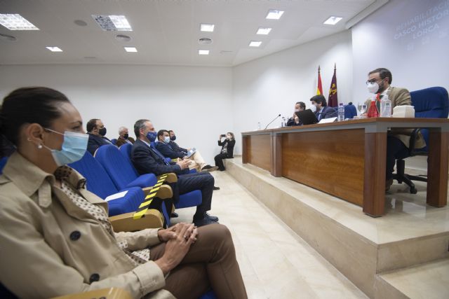 López Miras anuncia un Plan Director para la rehabilitación del casco histórico de Lorca que optará a los fondos europeos de recuperación - 3, Foto 3