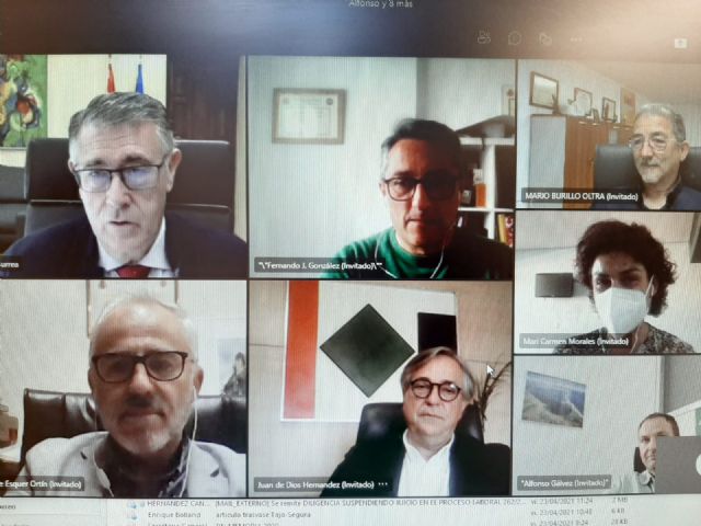 El Presidente de la CHS se reúne con el Ayto de Beniel y la Plataforma de la Presa de Tabala - 1, Foto 1