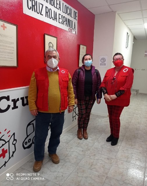 Podemos Cieza se reúne con miembros de Cruz Roja y Cáritas, con el fin de recabar información para un posterior proyecto de desarrollo local - 1, Foto 1